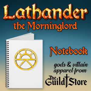 Lathander Notebook