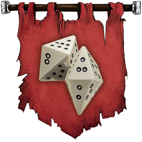 The Symbol of Norebo - Pair of eight-sided dice